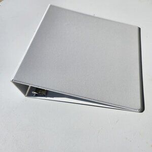 New 3" 3 Inch 3 Ring Binder Round Ring White School Supplies Teacher's Supplies